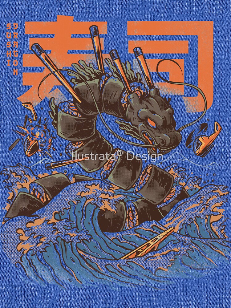 Great Sushi Dragon by ilustrata