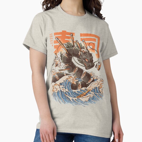 Item preview, Great Sushi Dragon  designed and sold by Ilustrata®.