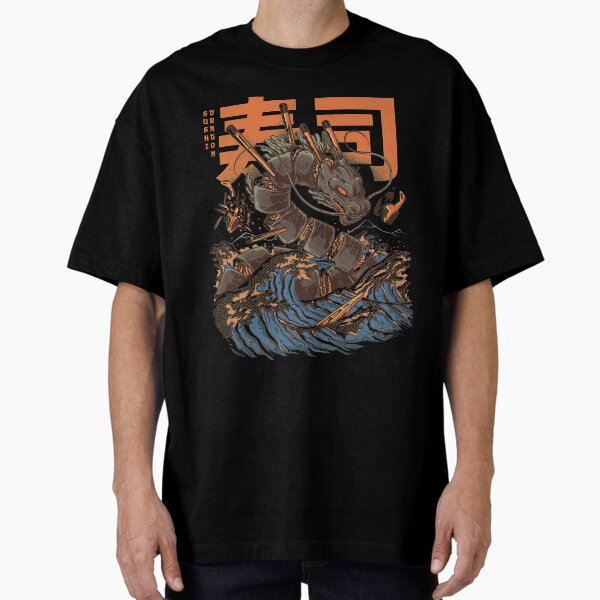 Aperçu de l'œuvre Grand sushi dragon créée et vendue par Ilustrata®.