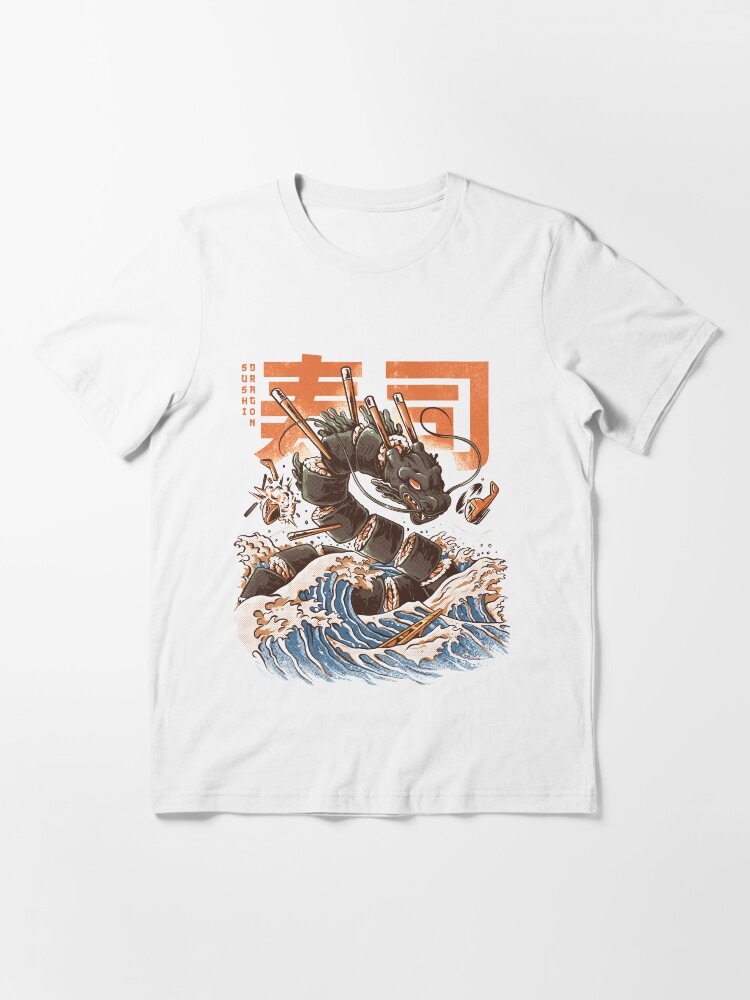 Alternate view of Great Sushi Dragon Essential T-Shirt