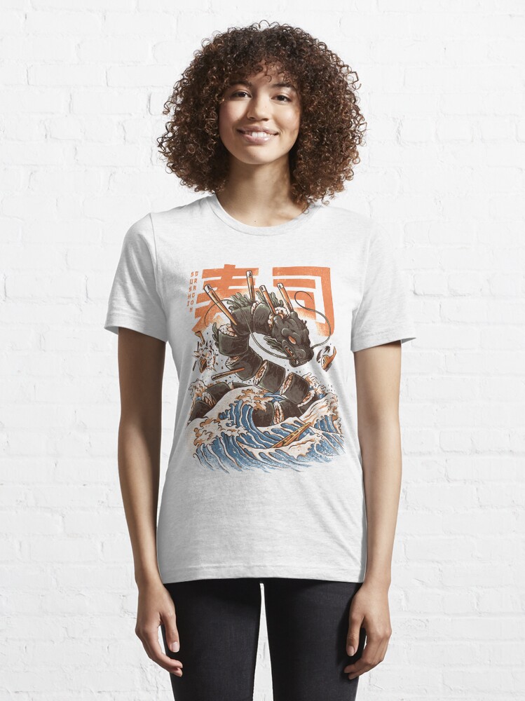 Alternate view of Great Sushi Dragon Essential T-Shirt