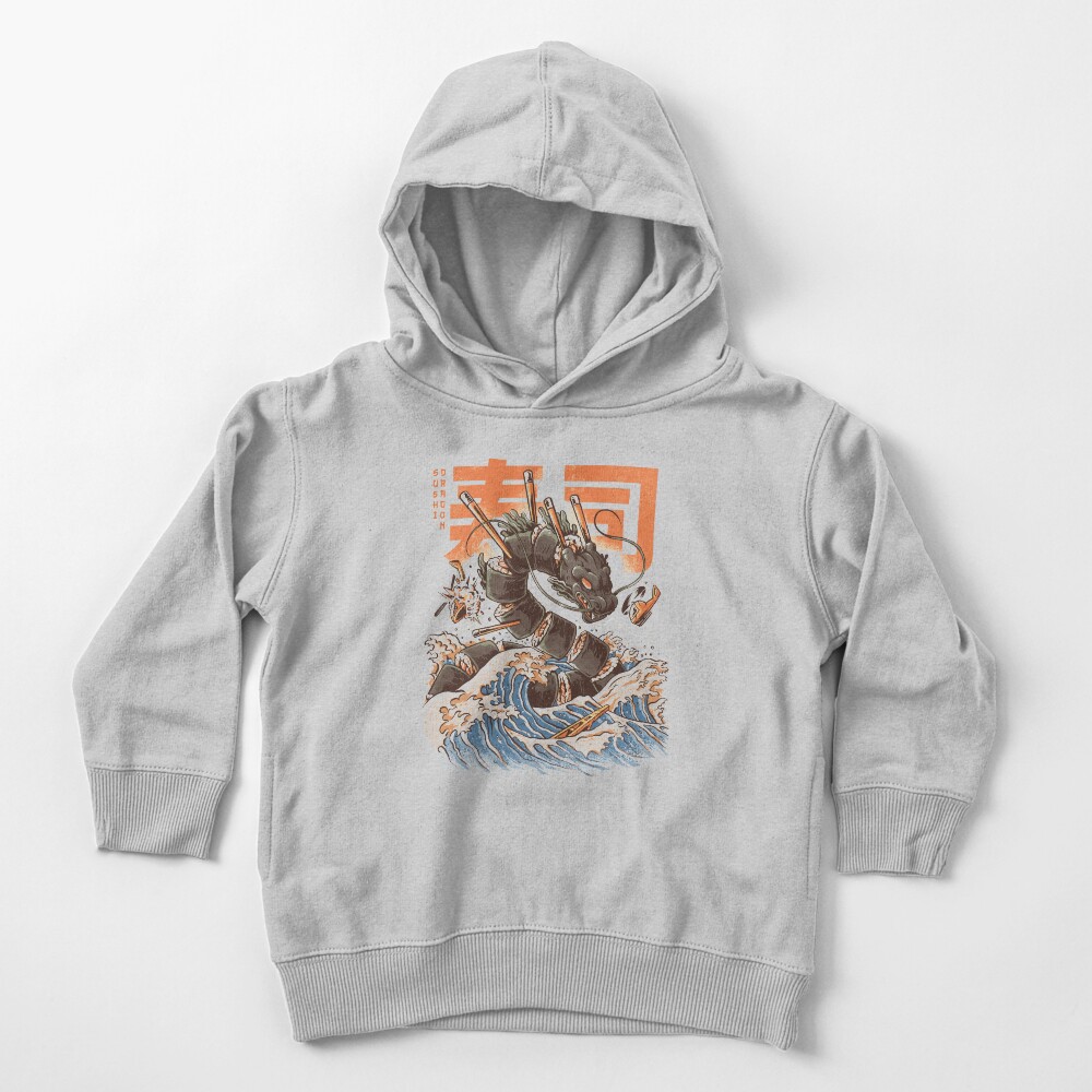 Great Sushi Dragon Toddler Pullover Hoodie
