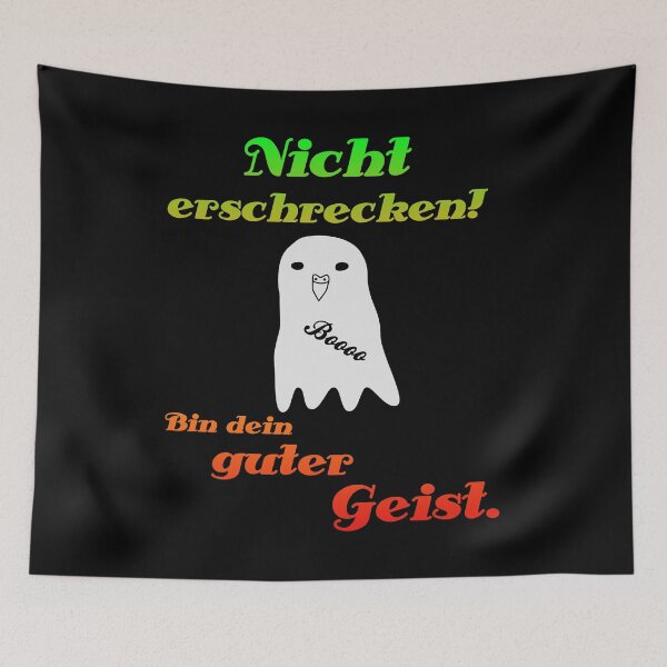 Item preview, Copy of Halloween, budgie, ghost don't scare designed and sold by Bodino.