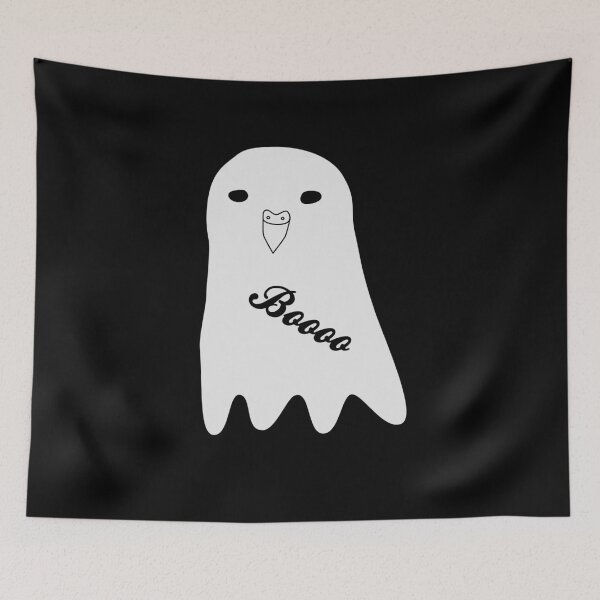 Item preview, Halloween, budgie, ghost don't scare designed and sold by Bodino.