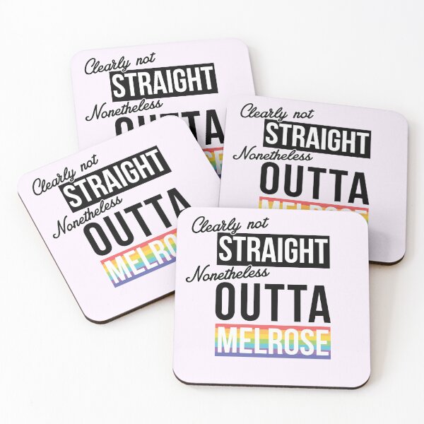 Item preview, (Clearly Not) Straight - (Nonetheless) Outta Melrose District designed and sold by rhserra.