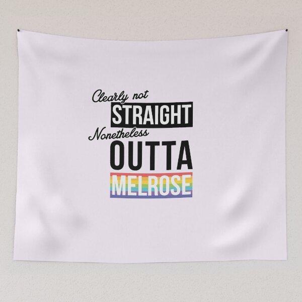 Item preview, (Clearly Not) Straight - (Nonetheless) Outta Melrose District designed and sold by rhserra.