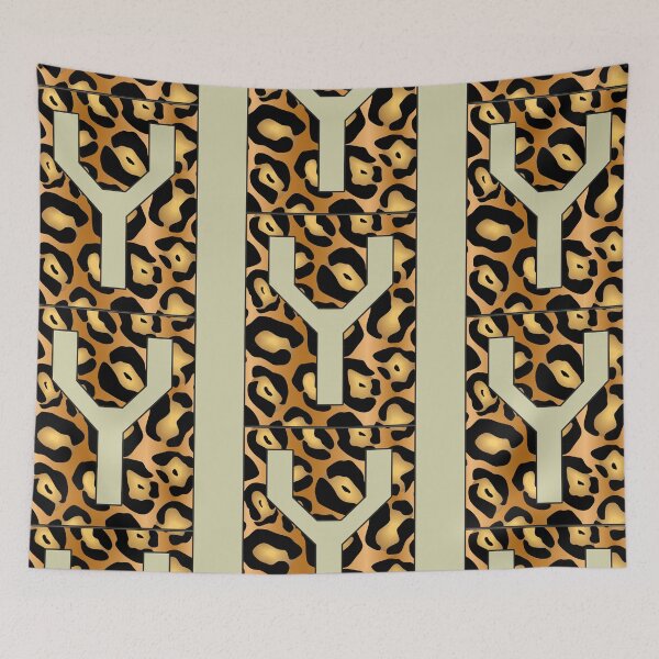 Item preview, Letter "Y" Jaguar Stencil font designed and sold by 65 MCMLXV.