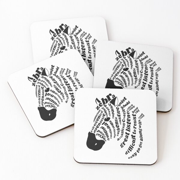 Item preview, Black Zebra Spirit Animal designed and sold by kjeppson.