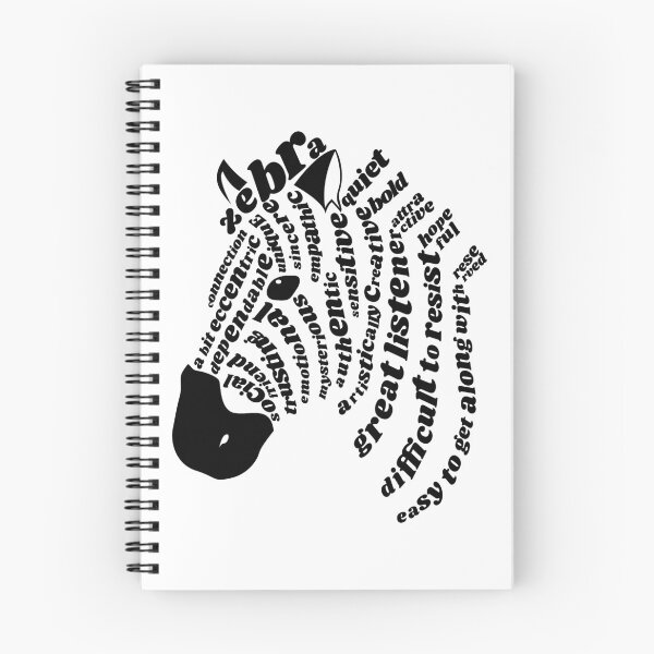 Artikelvorschau, Krafttier des schwarzen Zebras entworfen und verkauft von kjeppson.