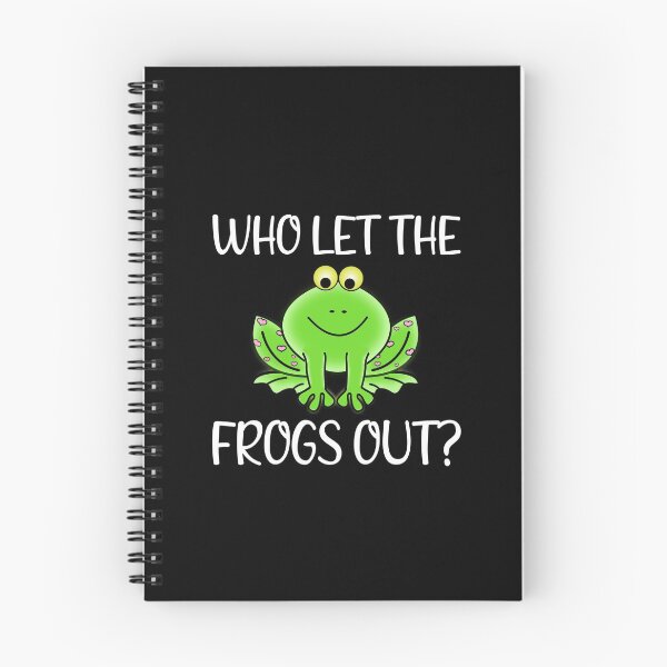 Item preview, Who Let The Frogs Out? designed and sold by Vanover Designs.