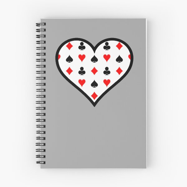 Item preview, Playing Card Suits Pattern Heart designed and sold by Bumblefuzzies.