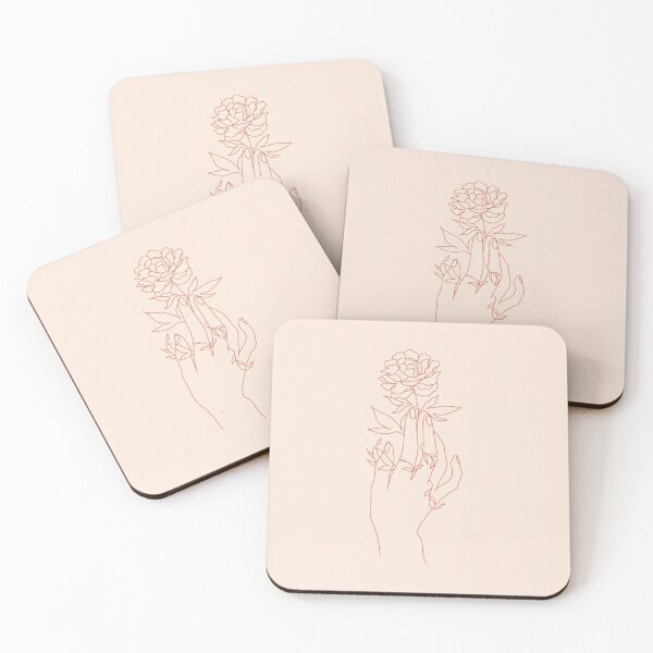 Item preview, Flower in Hand Ecology Symbol. Hands Gesture Continuous One Line Drawing. Hand Line Drawing Print. Minimalist Contour Illustration. designed and sold by OneLinePrint.