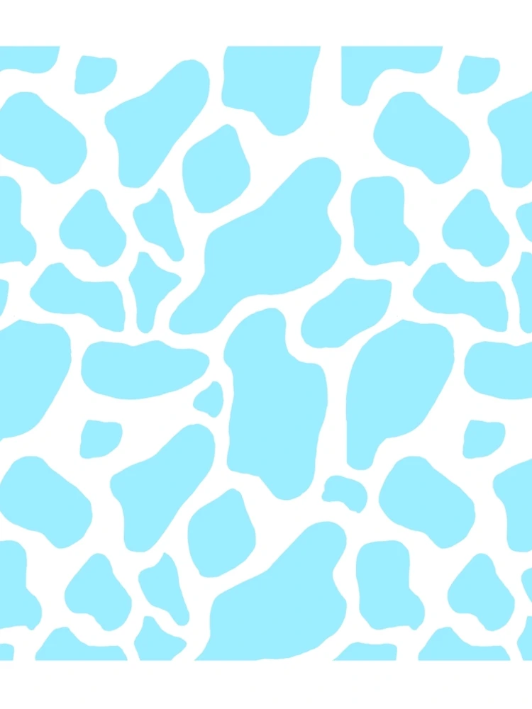 blue cow print dress Cute Cow And Daisy Flower Pattern Print Sleeveless Knee Length Dress –  GearFrost main image 1