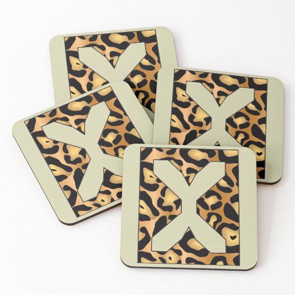 Item preview, Letter "X" Jaguar Stencil font designed and sold by 65 MCMLXV.