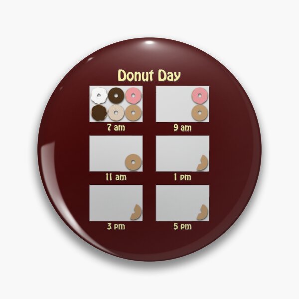 Item preview, Donut Day (funny) designed and sold by GloopTrekker.
