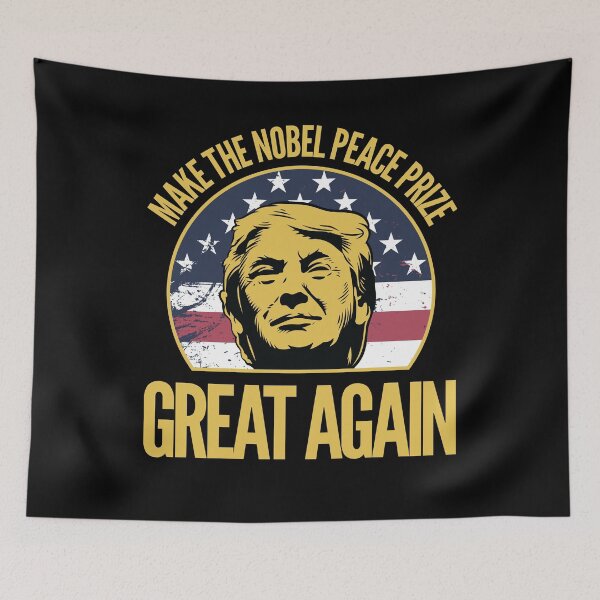 Item preview, Trump 2020 Nobel Peace Prize Nomination For President Pro Flag Gift designed and sold by VDKMerch.