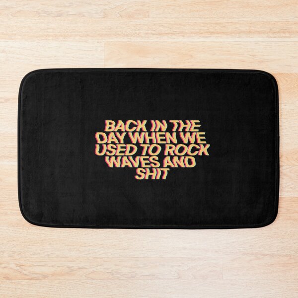Item preview, Back in the day when we used to rock waves and shit designed and sold by vvsn studio.