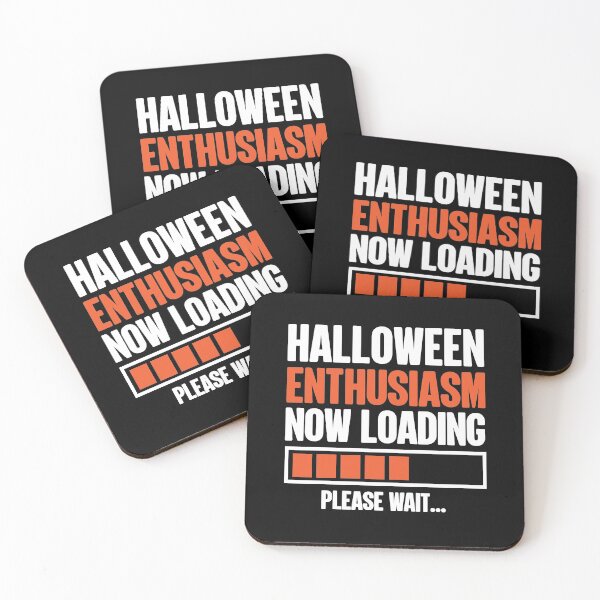 Item preview, Halloween Enthusiasm Now Loading Please Wait Classic Buffering designed and sold by GravitiTees.