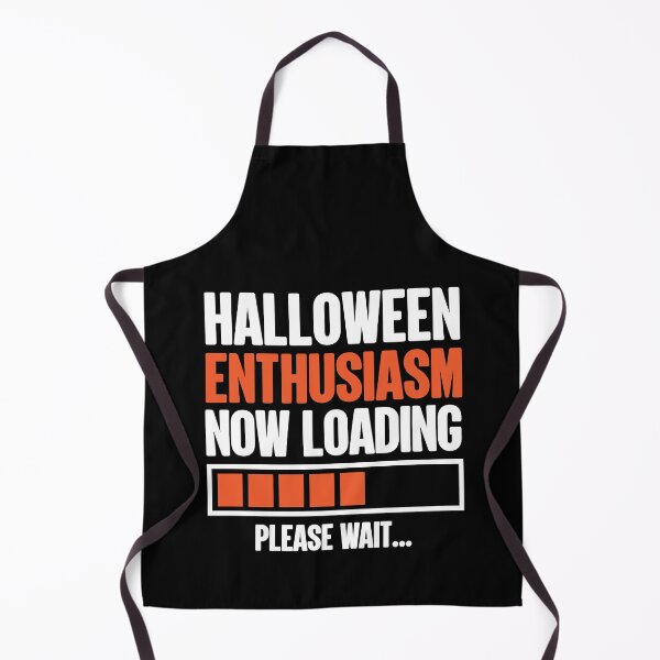 Item preview, Halloween Enthusiasm Now Loading Please Wait Classic Buffering designed and sold by GravitiTees.