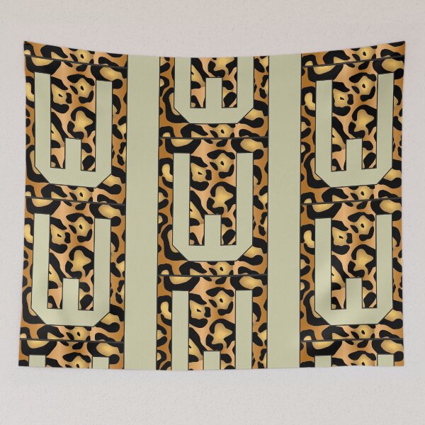 Item preview, Letter "W" Jaguar Stencil font designed and sold by 65 MCMLXV.