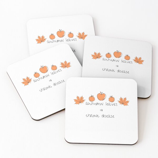 Item preview, autumn leaves and chronic disease designed and sold by kitkatship.
