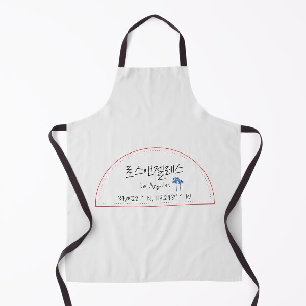 Item preview, Los Angeles "로스앤젤레스" coordinate design with Korean typography designed and sold by Junsu Lim.