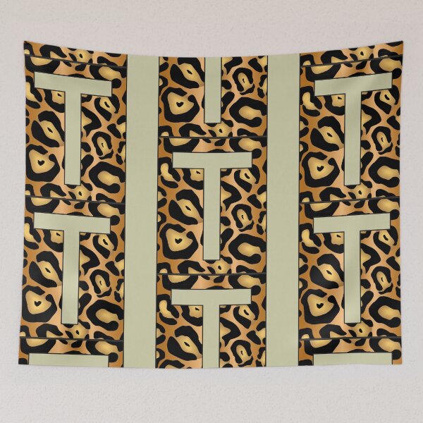 Item preview, Letter "T" Jaguar Stencil font designed and sold by 65 MCMLXV.