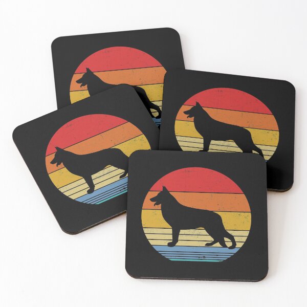 Item preview, German Shepherd Dog Retro designed and sold by playloud.