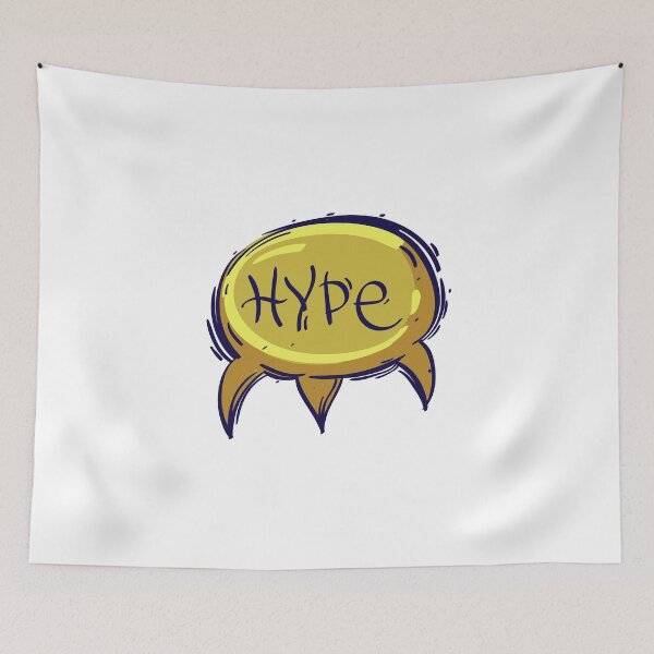 Item preview, HYPE Speechbubble designed and sold by MisterGooseShop.