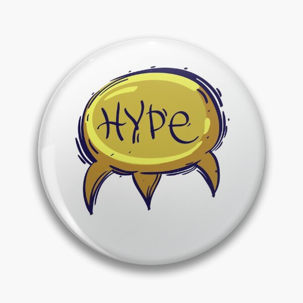Item preview, HYPE Speechbubble designed and sold by MisterGooseShop.