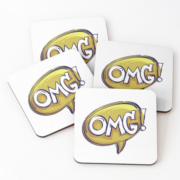 Item preview, OMG Speech Bubble designed and sold by MisterGooseShop.