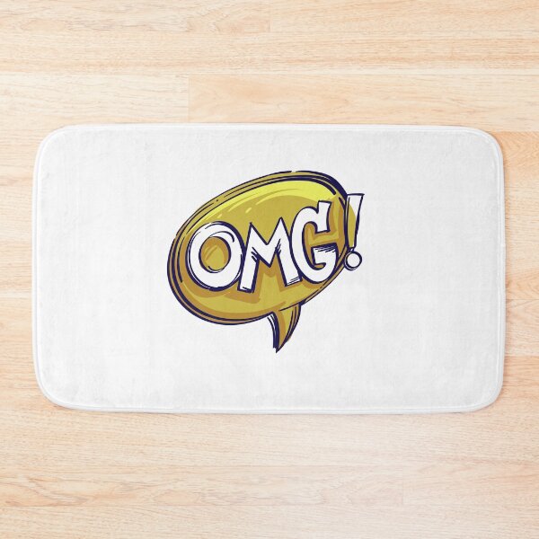 Item preview, OMG Speech Bubble designed and sold by MisterGooseShop.