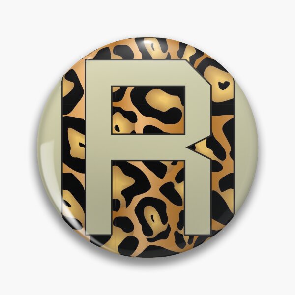 Item preview, Letter "R" Jaguar Stencil font designed and sold by 65 MCMLXV.