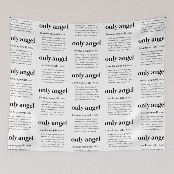 Item preview, only angel by harry styles designed and sold by arabelaa.