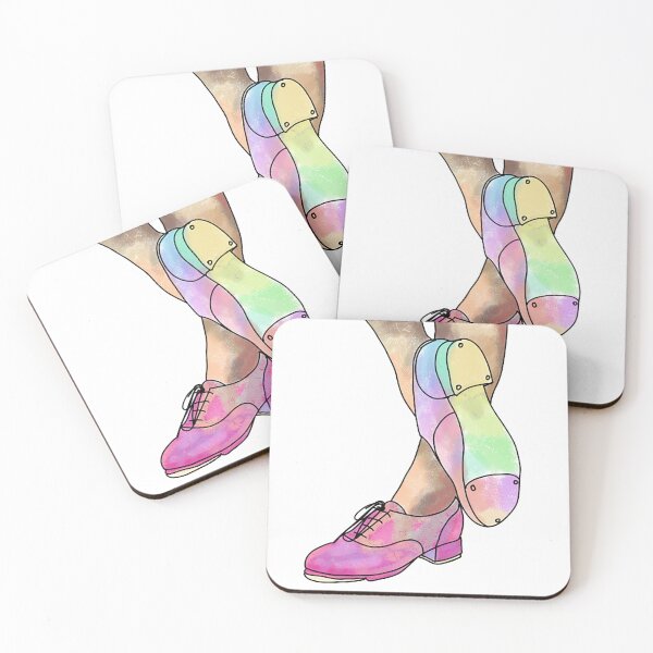 Item preview, Watercolor Tap Dance Shoes designed and sold by Tara Barnaba.