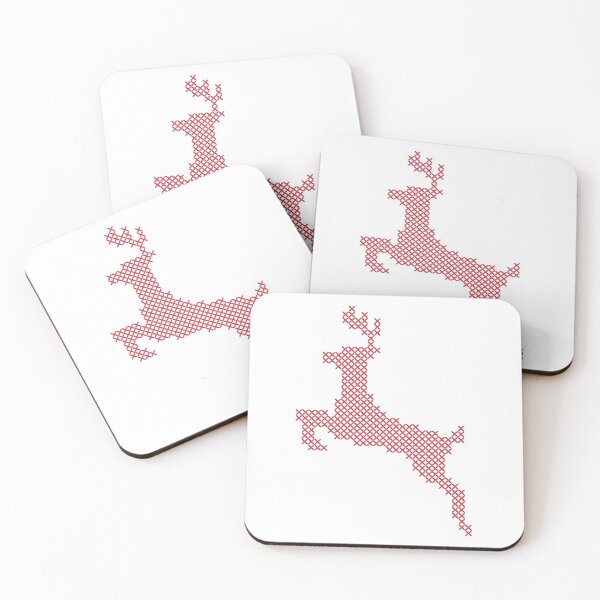 Item preview, Cross stitch reindeer in Christmas designed and sold by EngineerGoC.