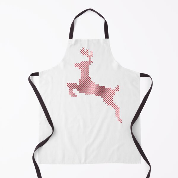 Item preview, Cross stitch reindeer in Christmas designed and sold by EngineerGoC.