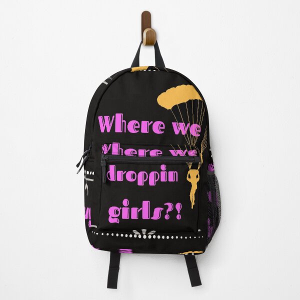 Item preview, Where we droppin girls phrase in pink designed and sold by Simi2020.