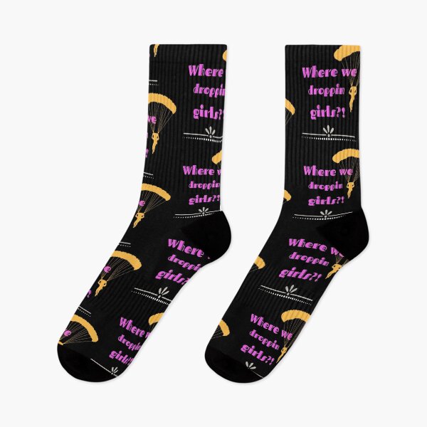 Item preview, Where we droppin girls phrase in pink designed and sold by Simi2020.