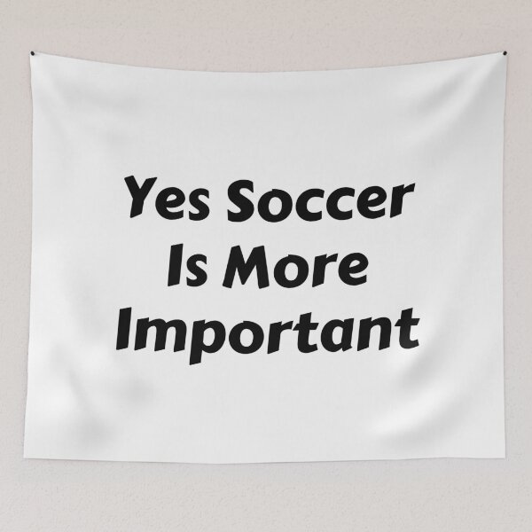 Item preview, Yes Soccer Is More Important designed and sold by MoMasry.
