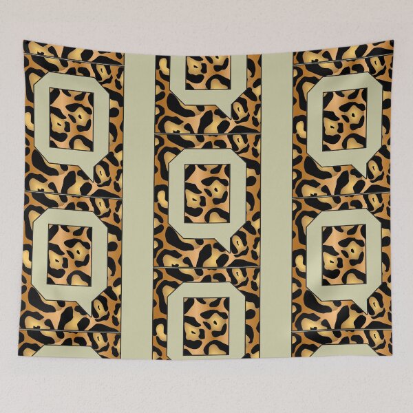 Item preview, Letter "Q" Jaguar Stencil font designed and sold by 65 MCMLXV.