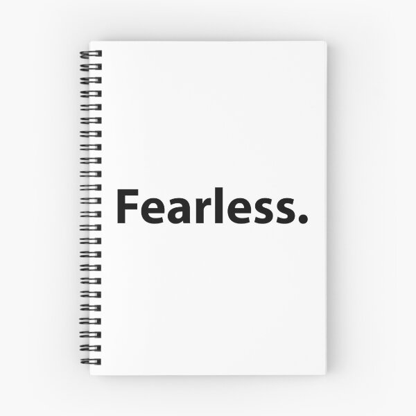Item preview, Fearless Simple Text Positivity designed and sold by TravelScientist.