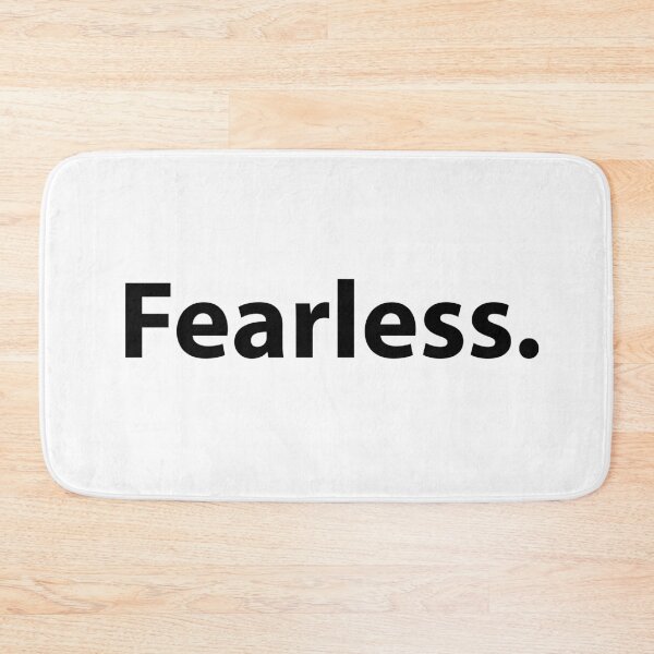 Item preview, Fearless Simple Text Positivity designed and sold by TravelScientist.