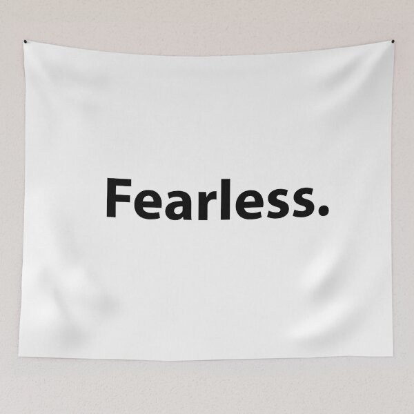 Item preview, Fearless Simple Text Positivity designed and sold by TravelScientist.