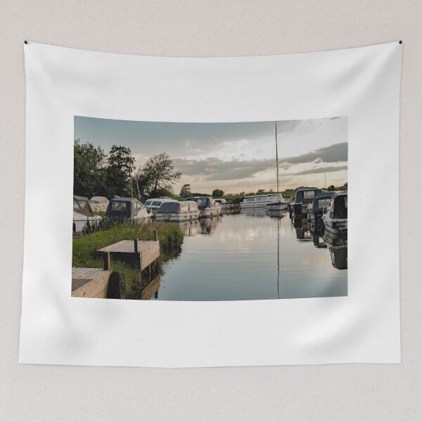 Item preview, Dusk at Thurne Dyke, Norfolk Broads designed and sold by yackers1.