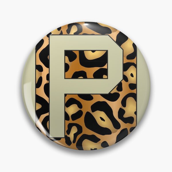 Item preview, Letter "P" Jaguar Stencil font designed and sold by 65 MCMLXV.