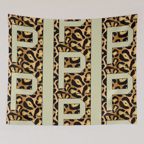 Item preview, Letter "P" Jaguar Stencil font designed and sold by 65 MCMLXV.