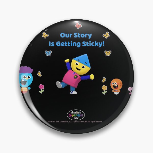 Item preview, charlie's colorforms city - Our Story Is Getting Sticky designed and sold by PacificStreams.