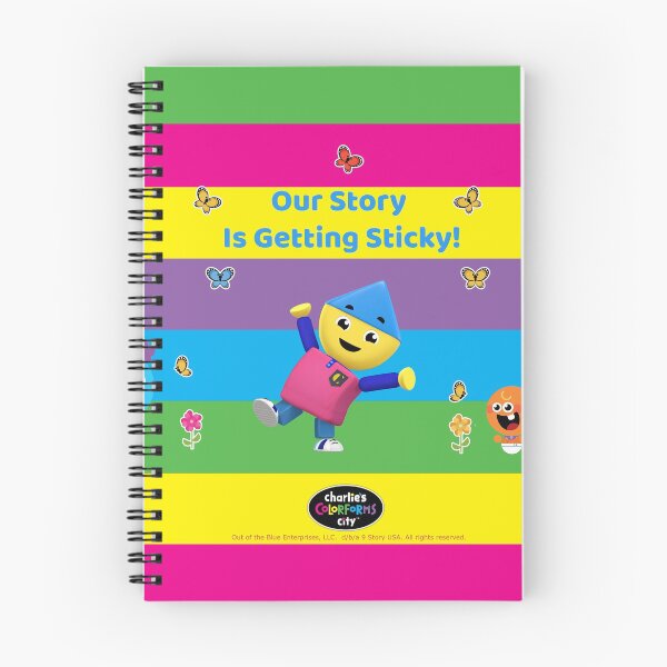 Item preview, charlie's colorforms city - Our Story Is Getting Sticky designed and sold by PacificStreams.