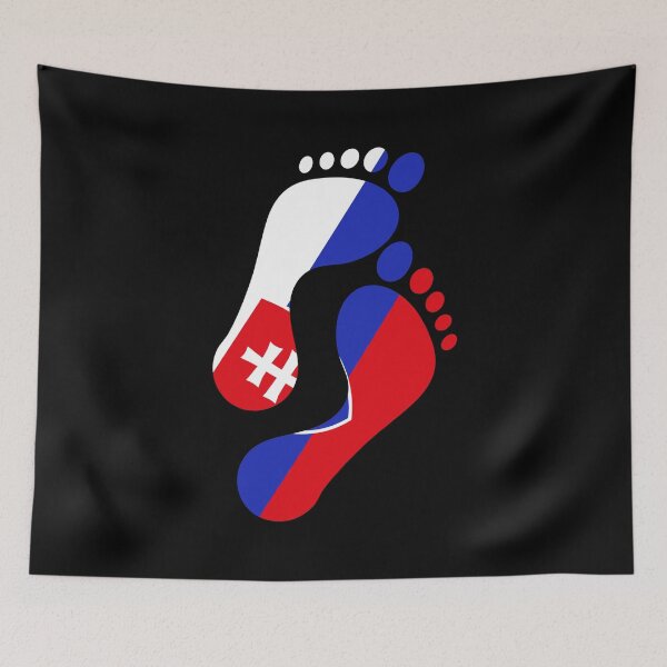 Item preview, Slovakia flag footprint designed and sold by Argentini.